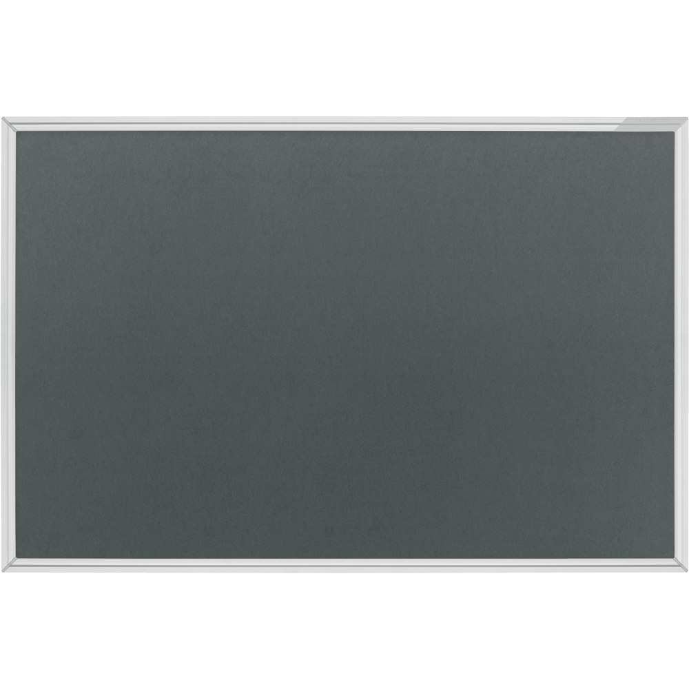 Design-Pinnboard SP, Filz Textilboard grau 1200 x 900 mm