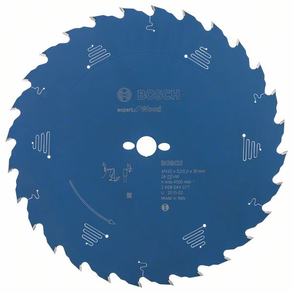 Bosch Kreissägeblatt Expert for Wood, 420 x 30 x 3,5 mm, 28