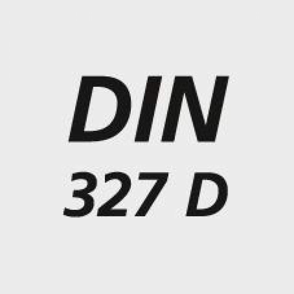 Langlochfräser (Bohrnutenfräser), Fire-beschichtet DIN327 M42 FIRE Form D 2mm GÜHRING
