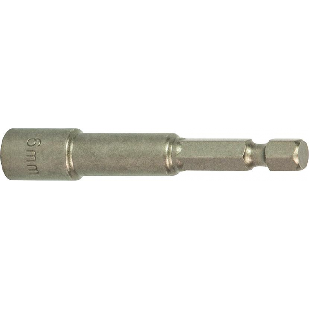 Steckschlüssel-Einsatz 1/4"-Bit-Schaft, magnetisch Steckschlüsseleinsatz mit Magnet 6x65mm FORTIS