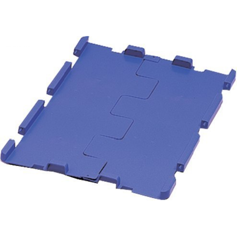Klappdeckel für VTK blau Sichtlagerkasten B400x T300 mm VE 4