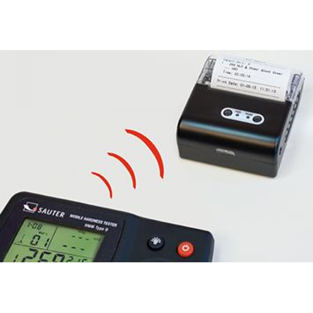 Mobiles Leeb-Härteprüfgerät HMM Leeb-Härte- Prüfung Sensor D SAUTER
