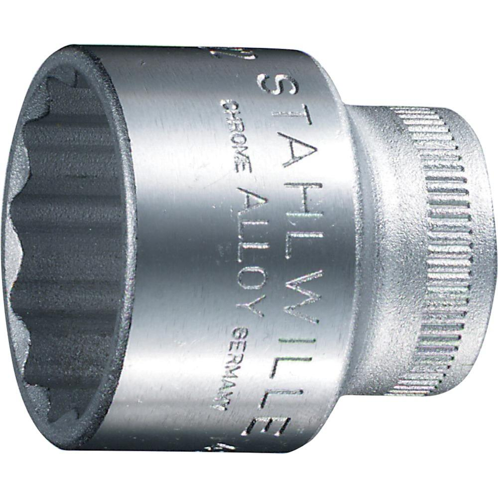 Steckschlüssel-Einsatz 3/8", Nr. 45 -Einsatz 11mm" 12kt Stahlwille