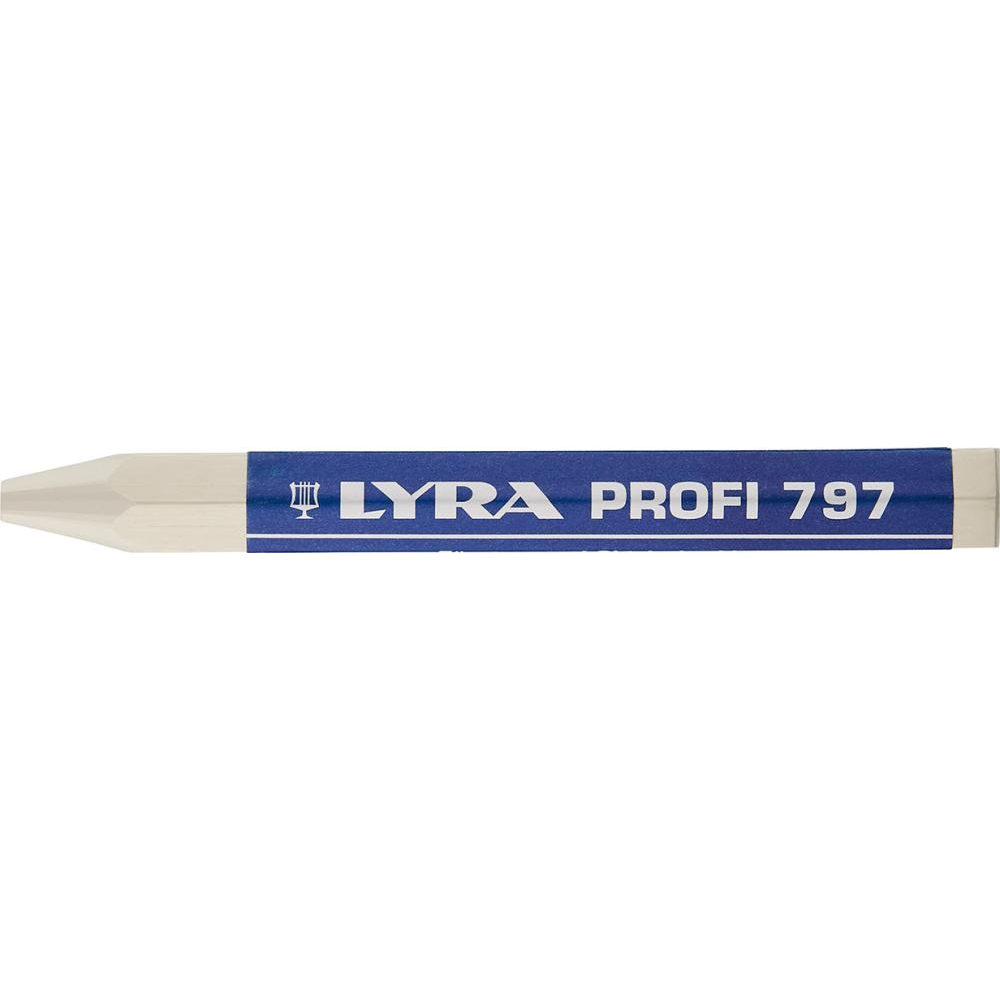 Förster- und Signierkreide Nr. 797 weiß a12Stück LYRA