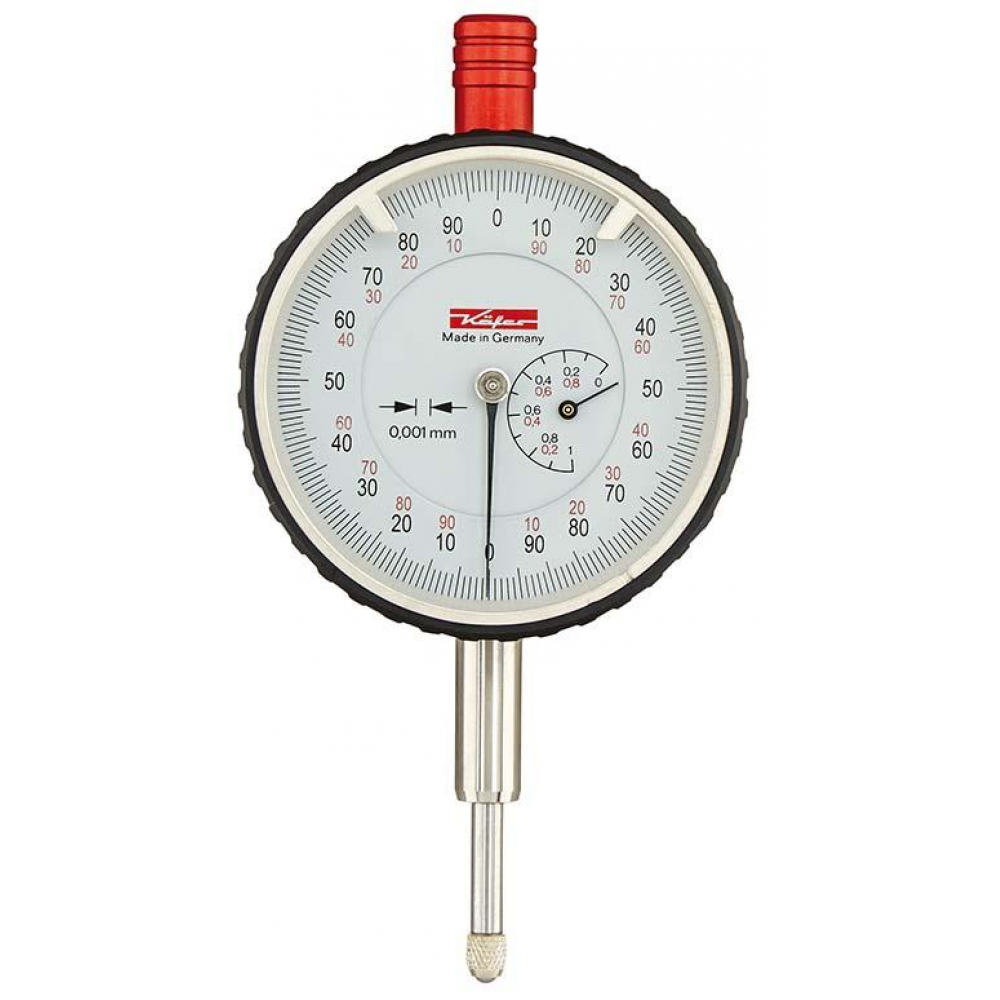 Feinmessuhr Präzisions-Messuhr 58mm/ 0,001/1mm KÄFER