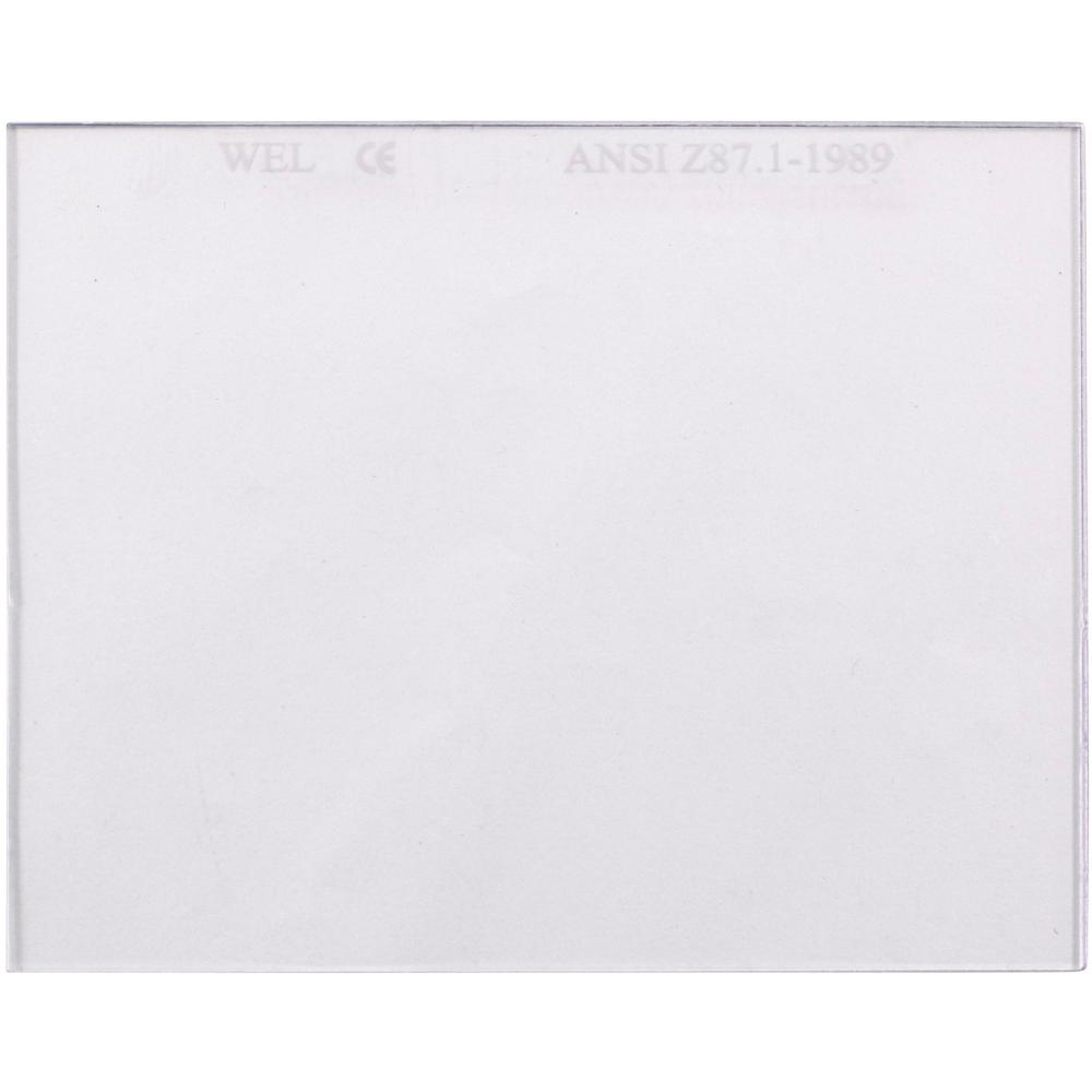 Zubehör-/Ersatzscheiben für Schutzschild 1000-Stunden-Glas 90x110mm