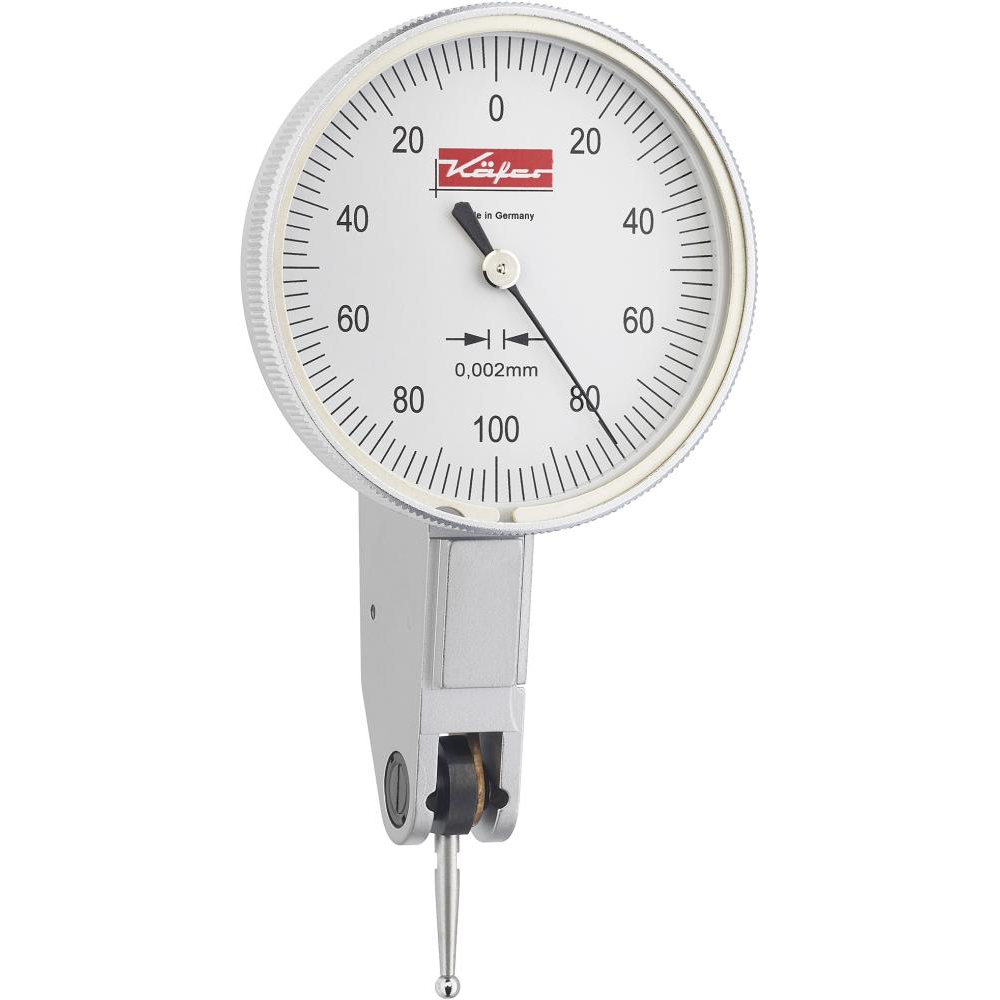 Fühlhebelmessgerät, Form A 0 2mm,40mm /KÄFER