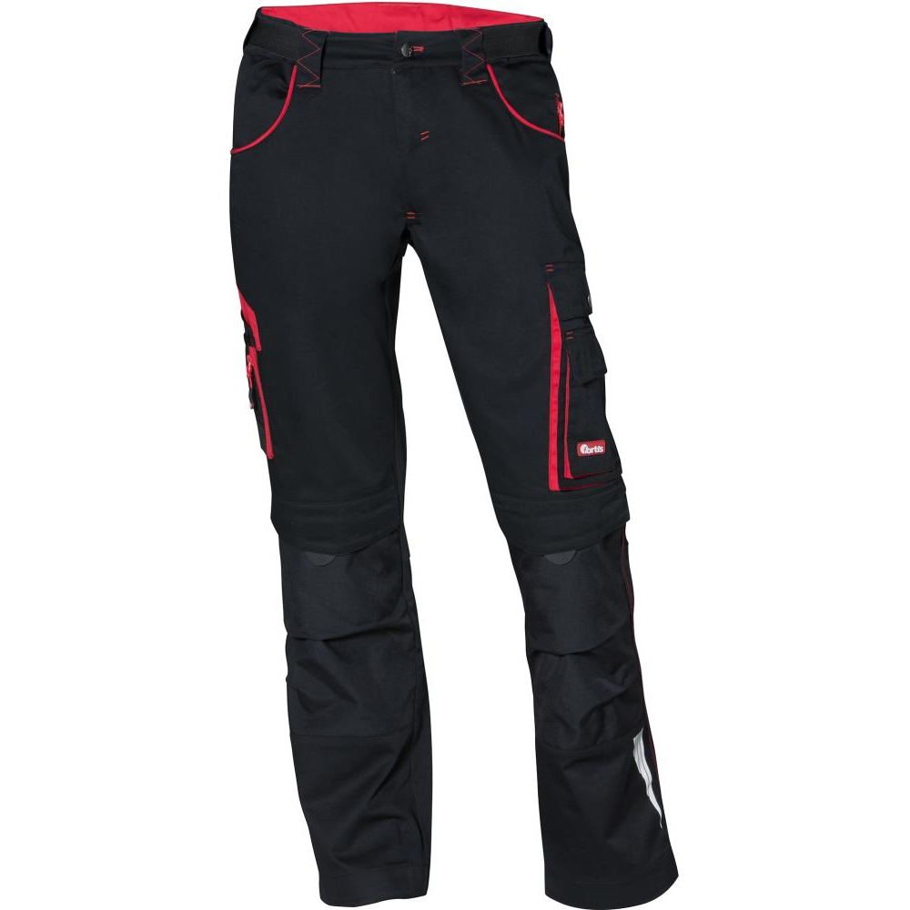 H-Bundhose Gr.52 schwarz/rot FORTISrz/rot Gr.52