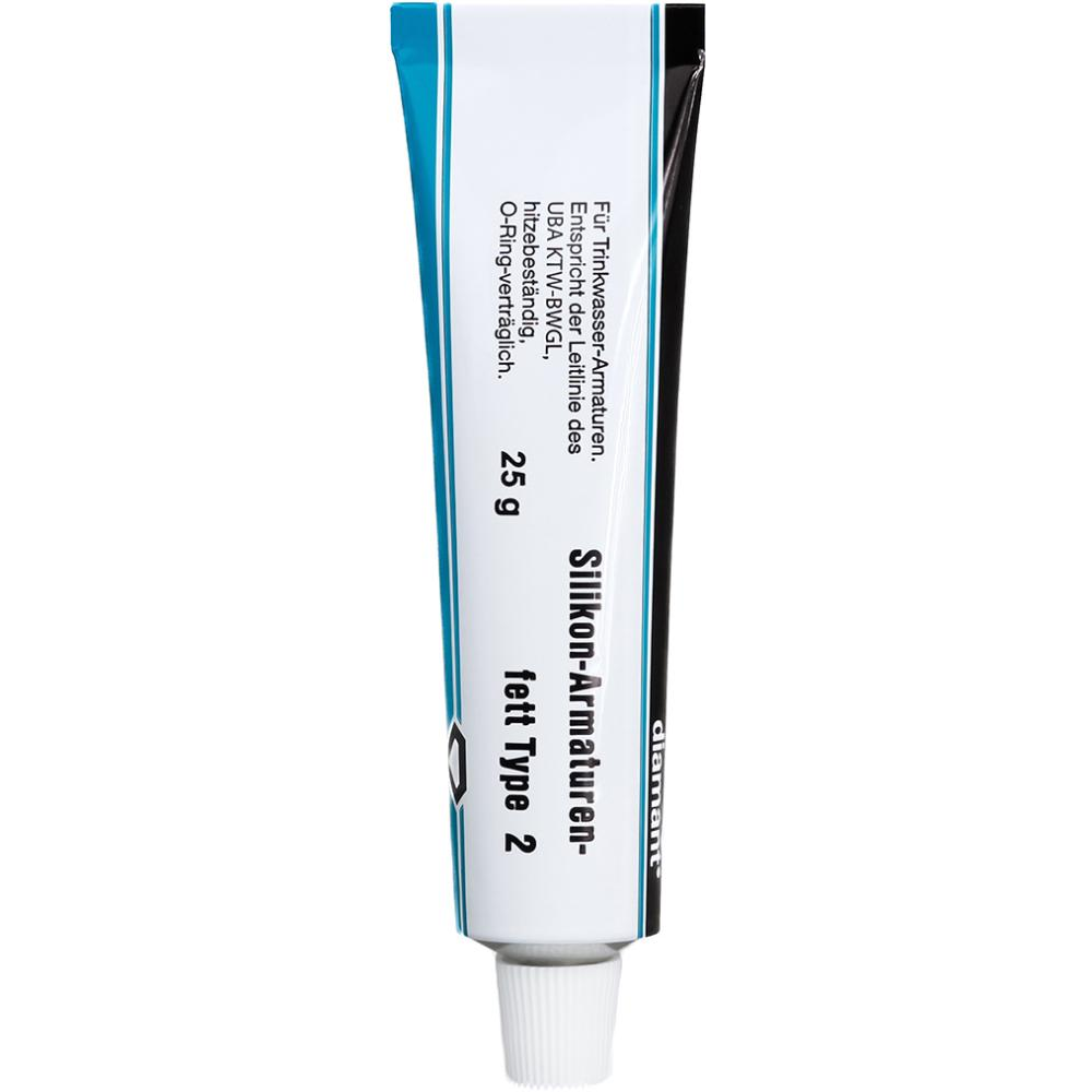Silikonfett Type 2 Type2 diamant Trinkwasserarm. 25g Tube