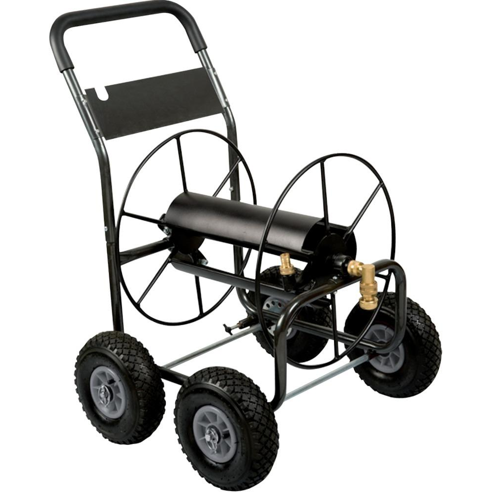 Schlauchwagen für 3/4"-Schlauch SL" 110m: 4x, Kunststoffrad