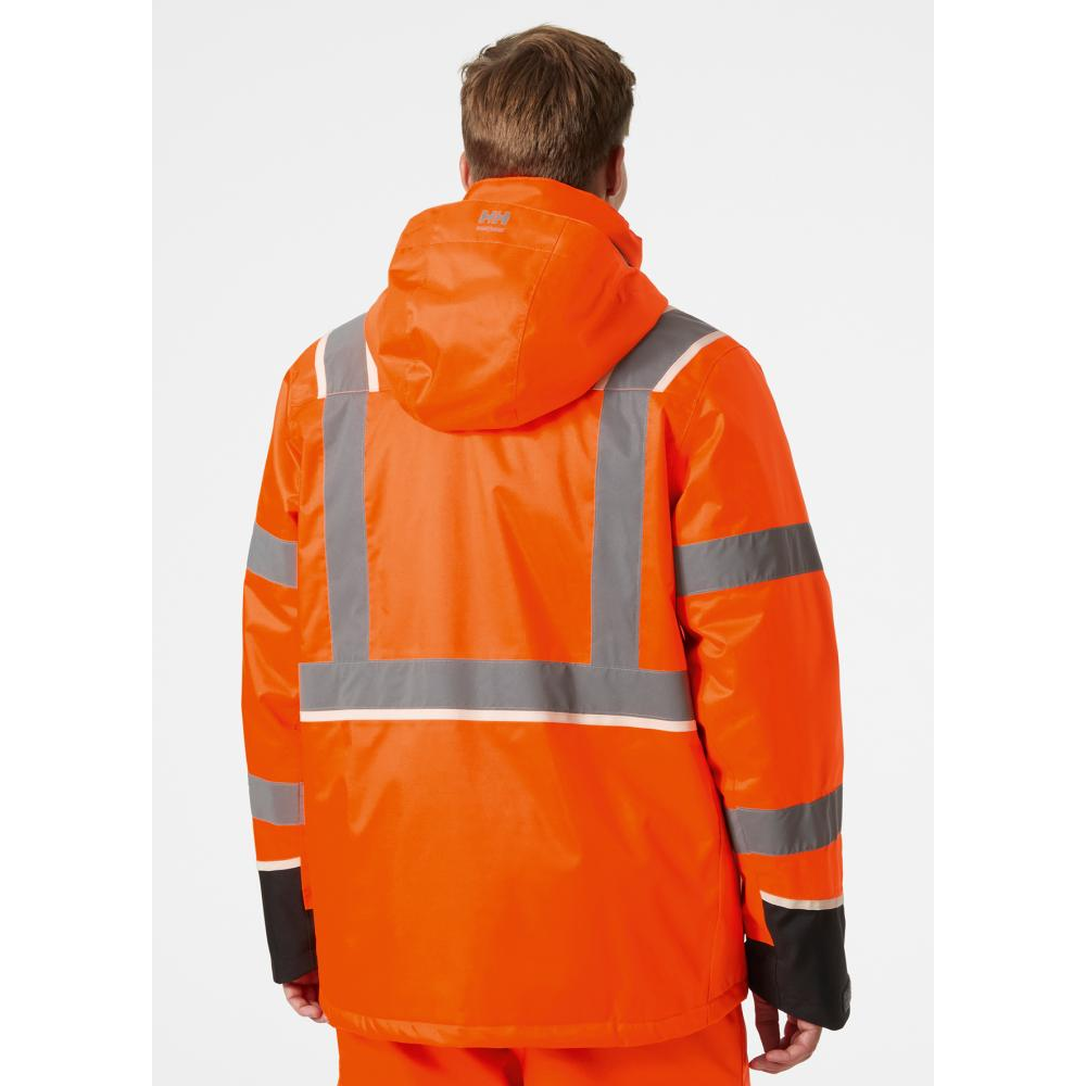Warn-Winterjacke UC-ME orange, Gr.M