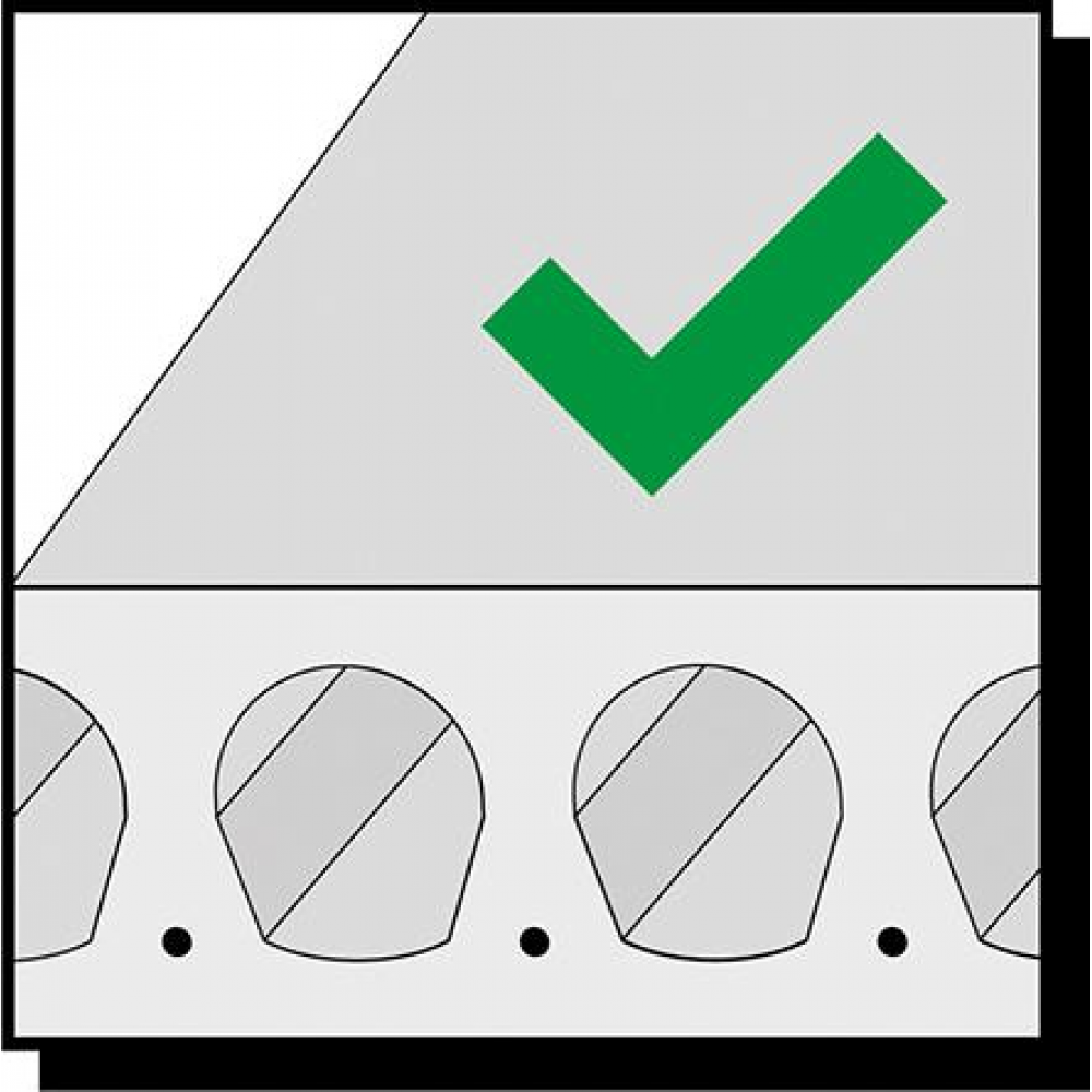 Betonschraube M10 x 35 Innengewinde ZnAl Beschichtung CELO