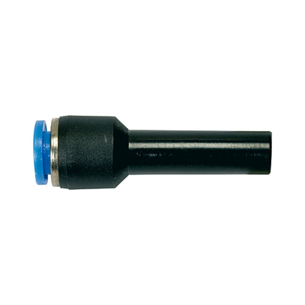 Gerade Steckverbindung, mit Stecknippel, reduzierend Gerader Reduzierstecker Blaue Serie, Schlauch-4 8mm RIEGLER
