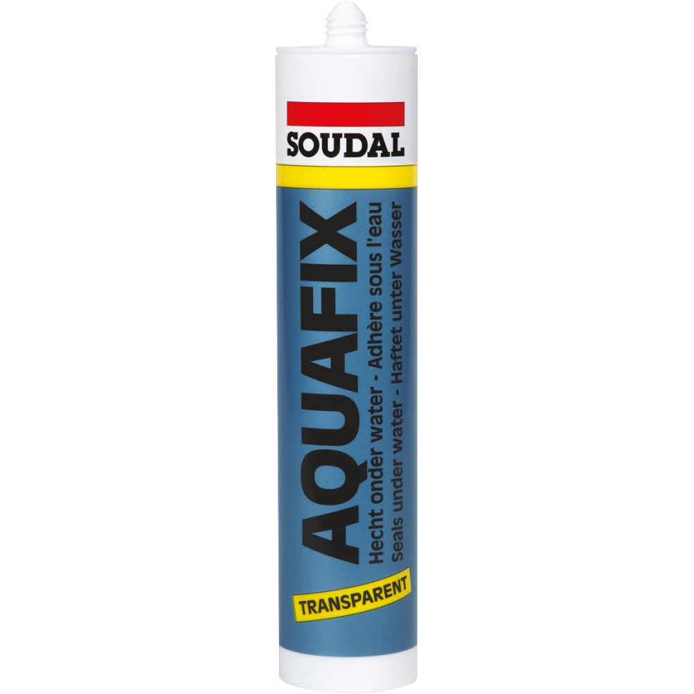 Soudal Aquafix Transparent Allwetter Dichtstoff