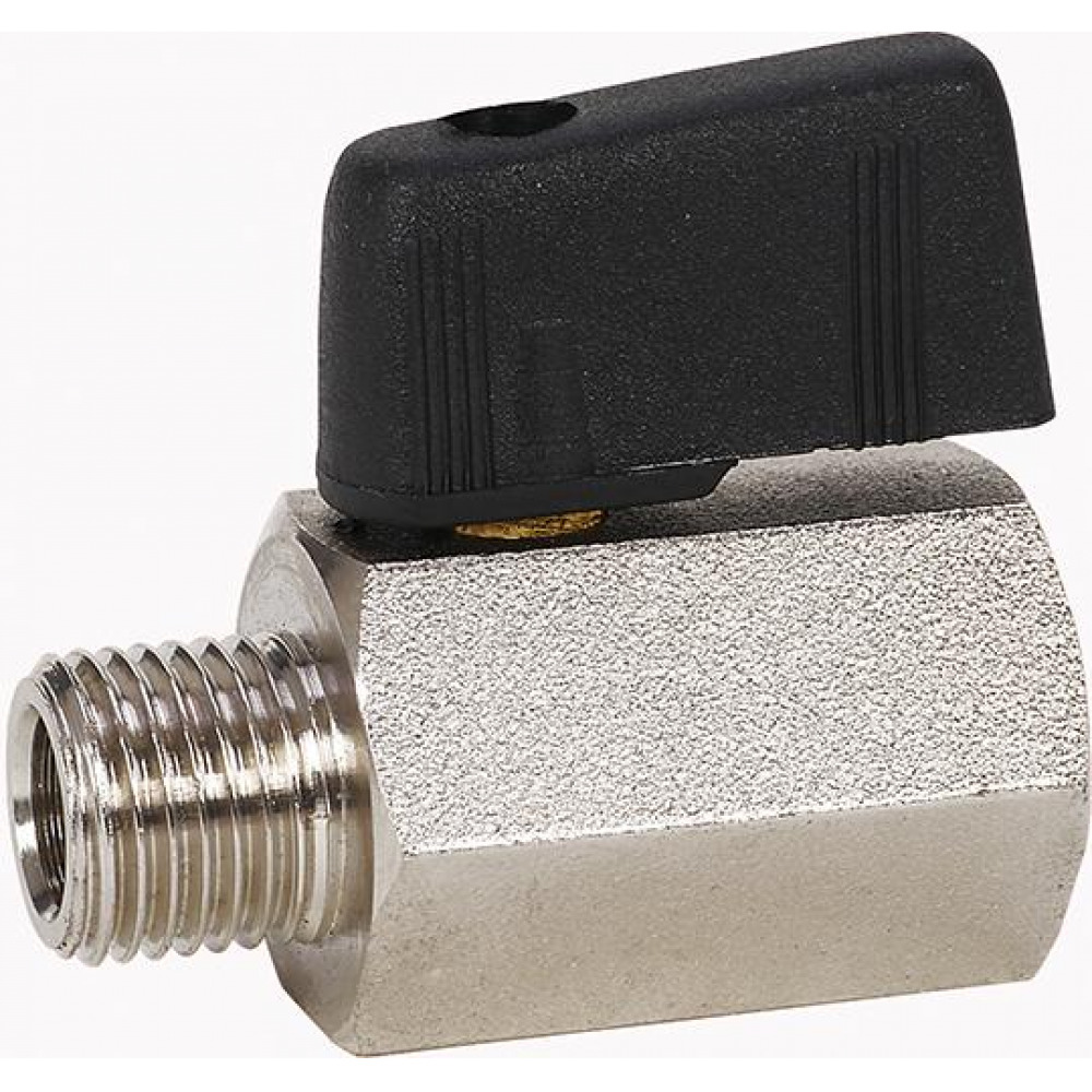 Kugelhahn 93501 IG/AG Mini BR Flügelgriff, G 1/4", PN 30, Messing BEE