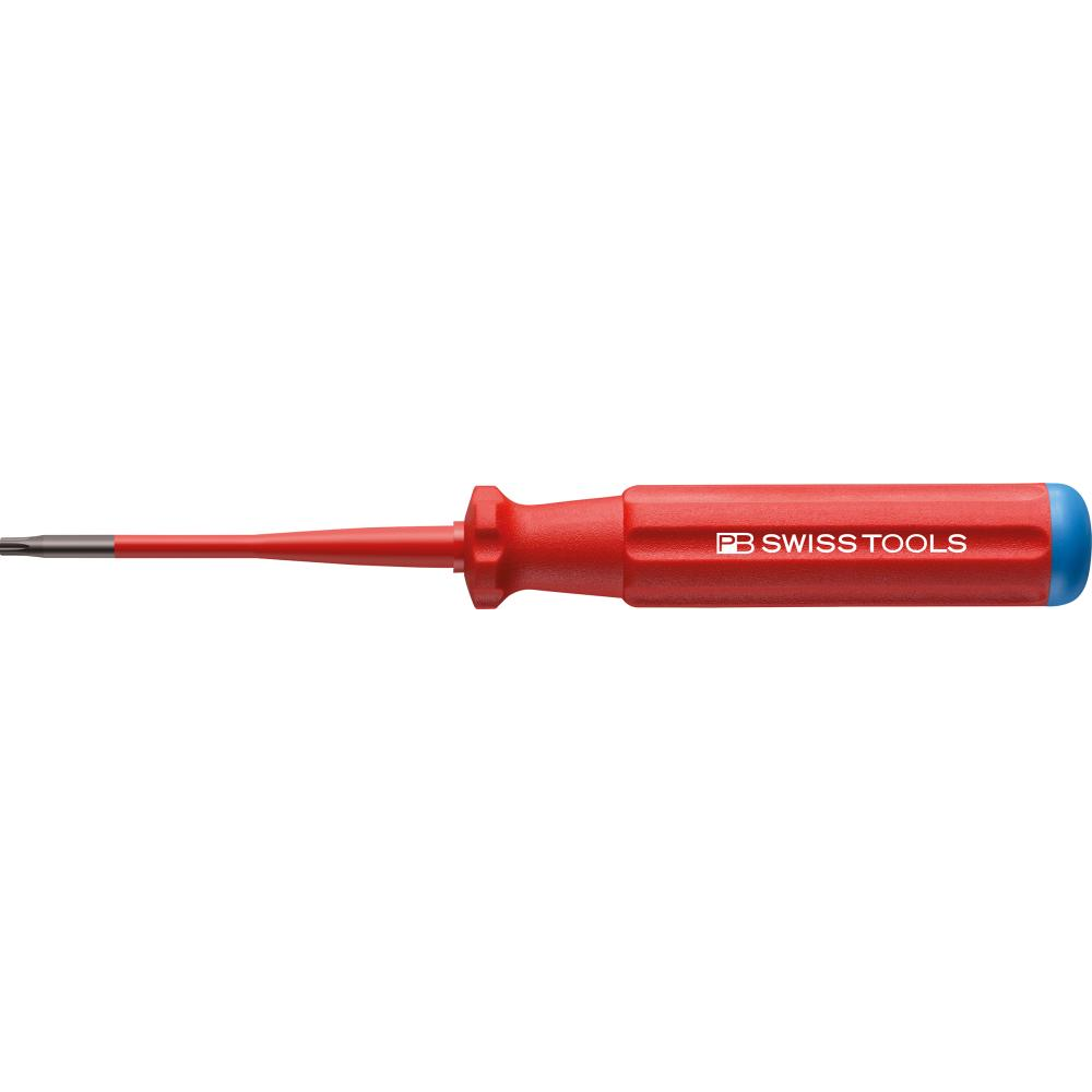 VDE-Schraubendreher für TORX-Schrauben, mit reduziertem Klingendurchmesser, PB 5400 Schraubendreher VDE T10x70mm slim Classic Swiss Tools