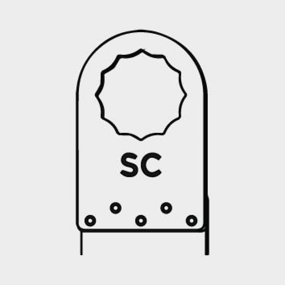 Bi M-Segmentsägeblatt Segment-Sägeblatt SC M 88 mm (1 ) FORTIS