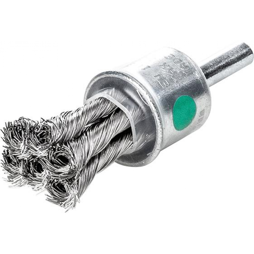 Pinselbürste Edelstahl gezopft 19x28/72x0,35mm Lessmann