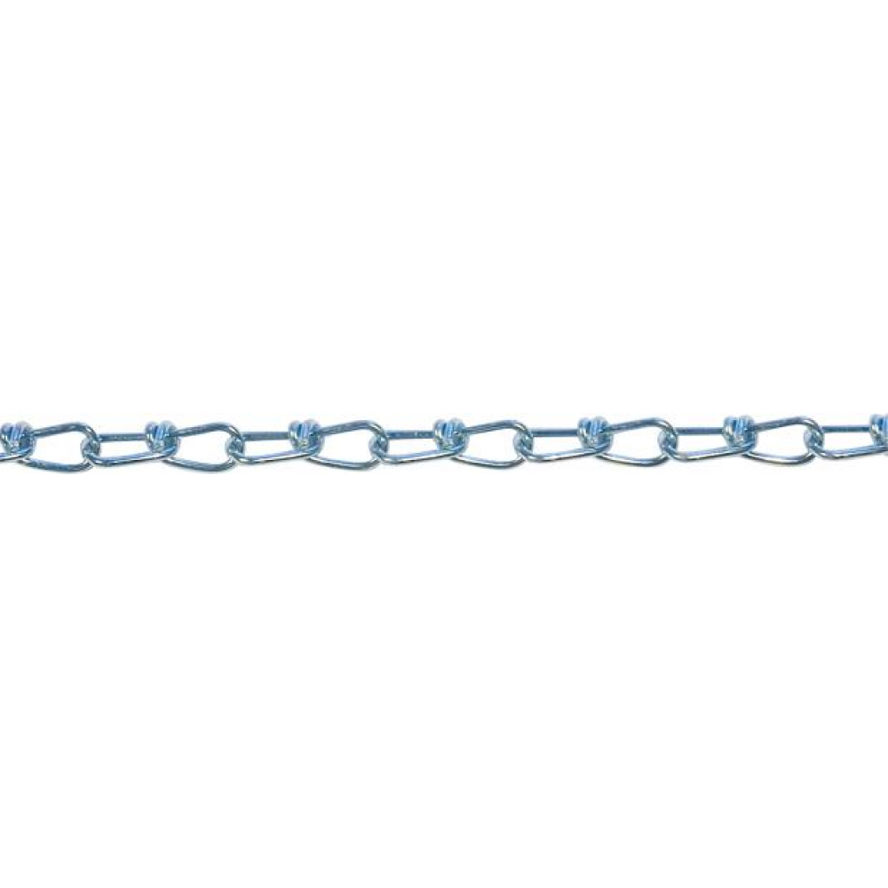 Knotenkette 1,8 mm DIN 5686 galvanisch verzinkt Bundware 30m