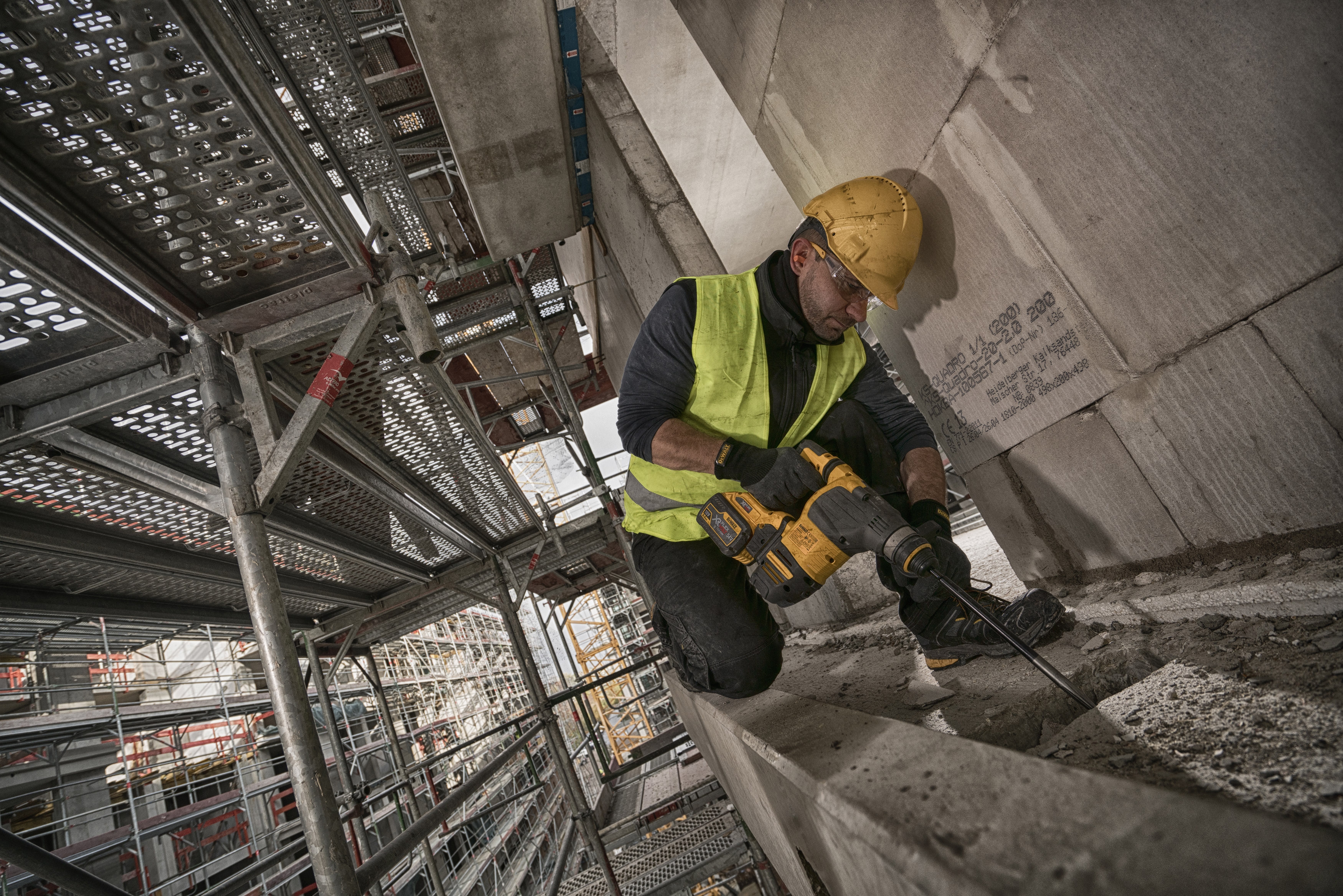 Dewalt DCH333X2-QW,  Akku-Kombihammer SDS-plus, 54V, 54 Volt / 162 Wh SDS-plus Akku-Kombihammer 30mm (bürstenlos), 3,5 Joule, UTC