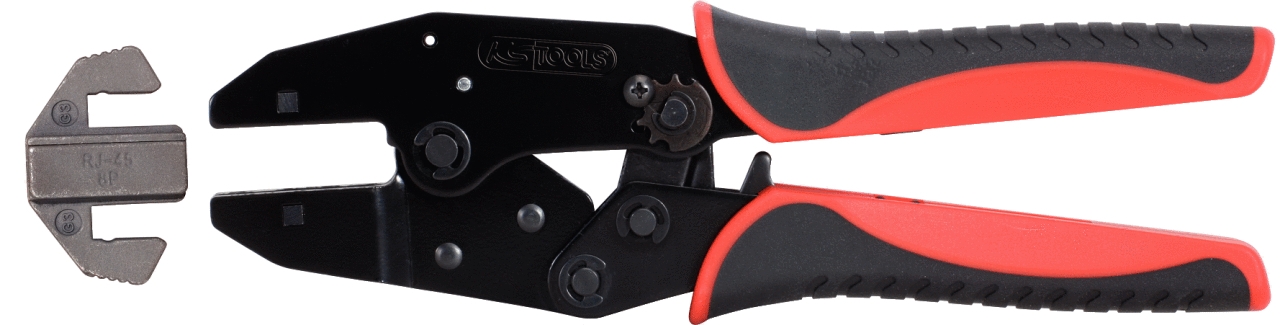 KSTOOLS Crimpzange für Westernstecker, RJ45