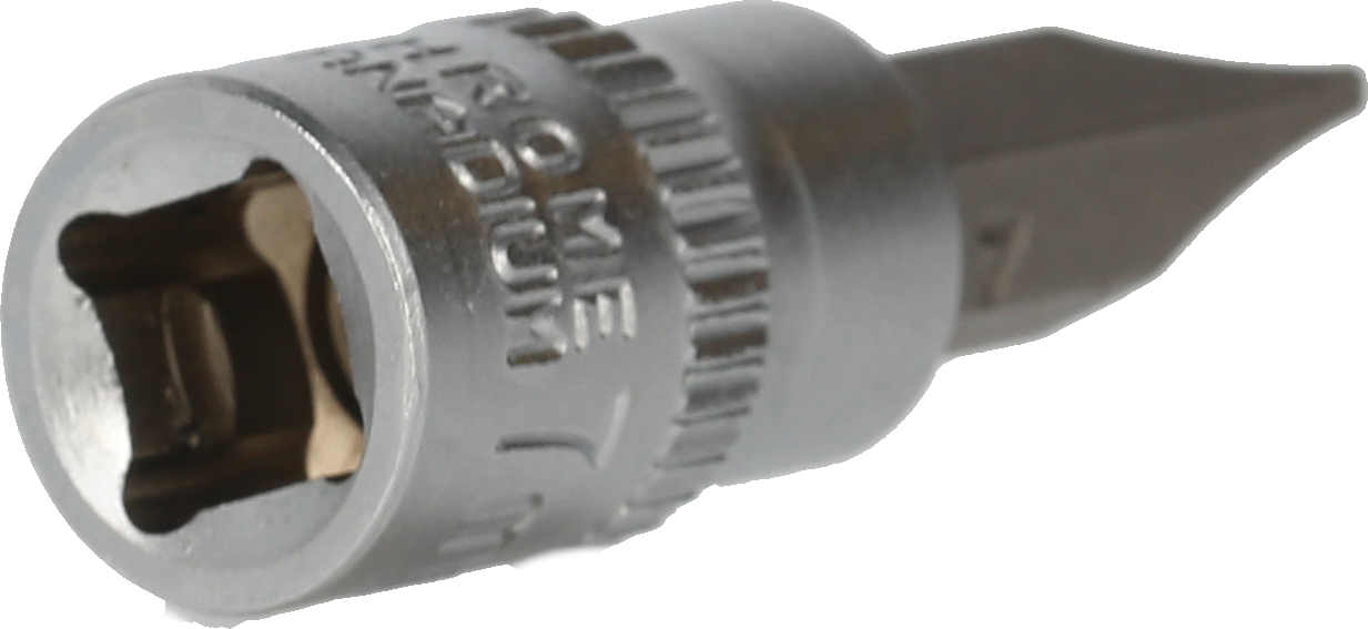 Brilliant Tools  1/4" Schlitz Bit-Stecknuss, 1,2 x 7 mm