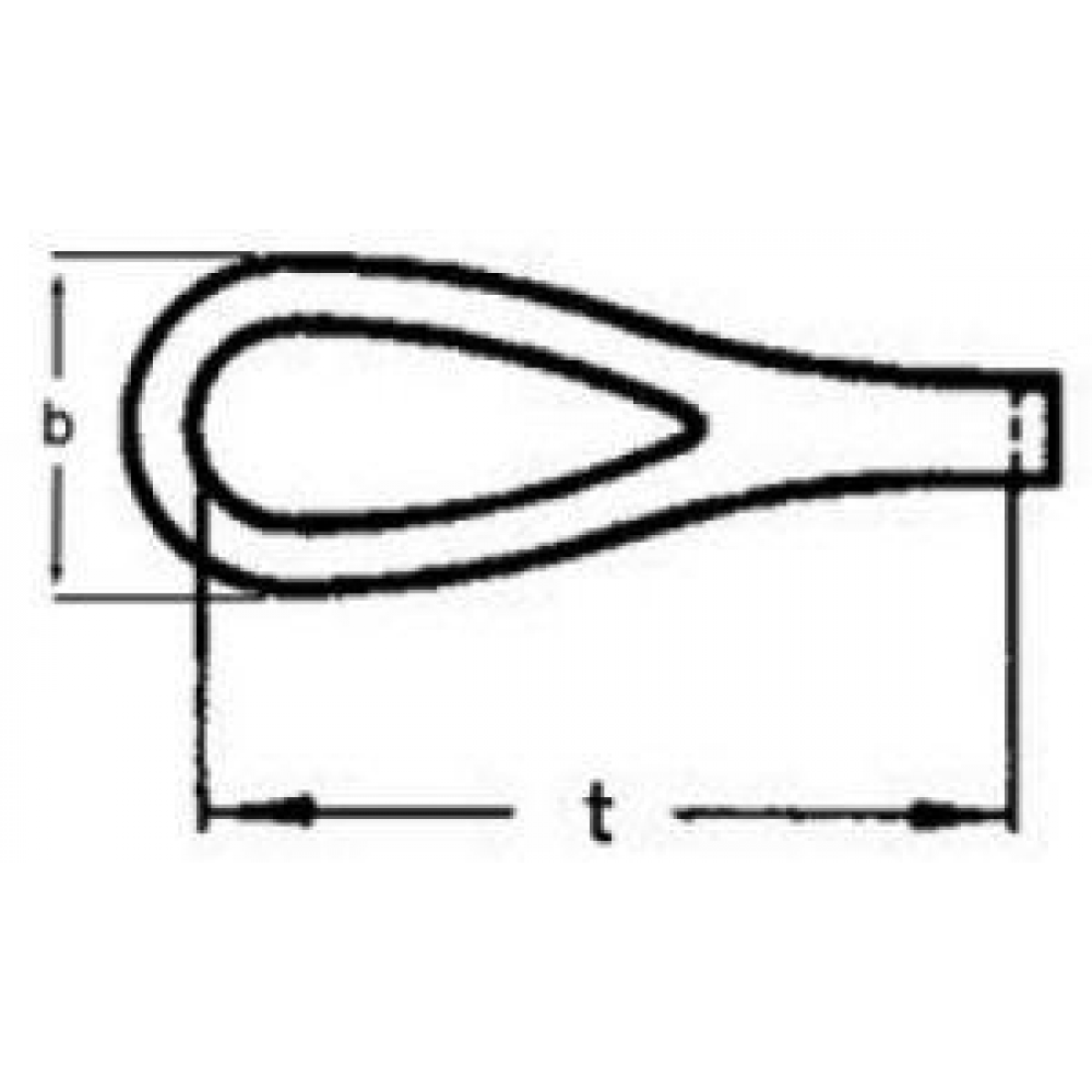 Patentkette 0,5 mm DIN 5279 Form A verchromt Ro 25 m PÖSAMO