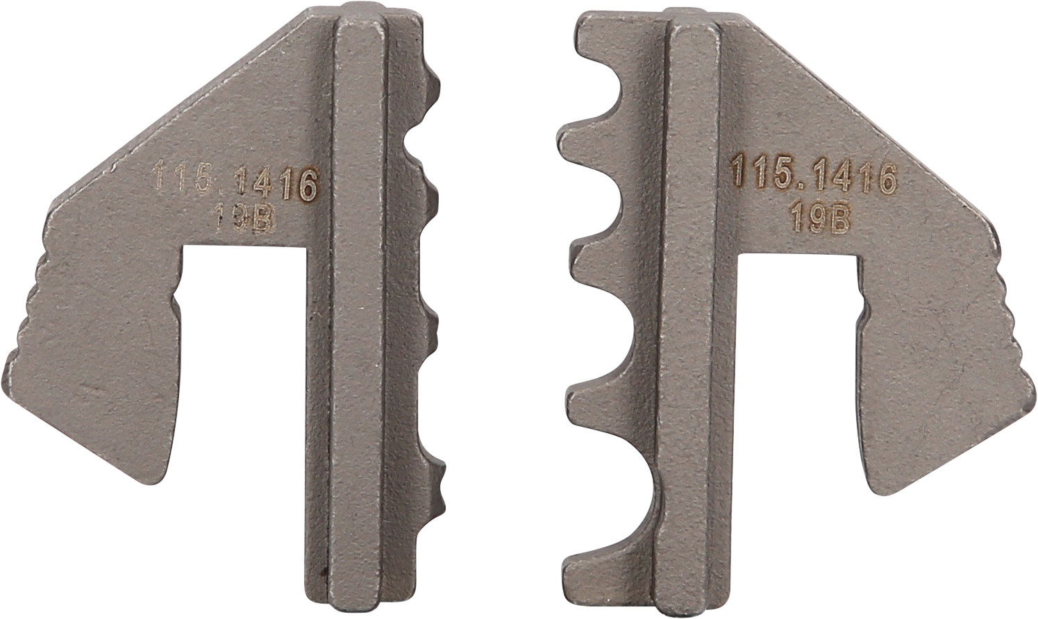 KSTOOLS Paar Crimp-Einsätze für nicht isolierte Kabelösen, Ø 0,5 - 10 mm
