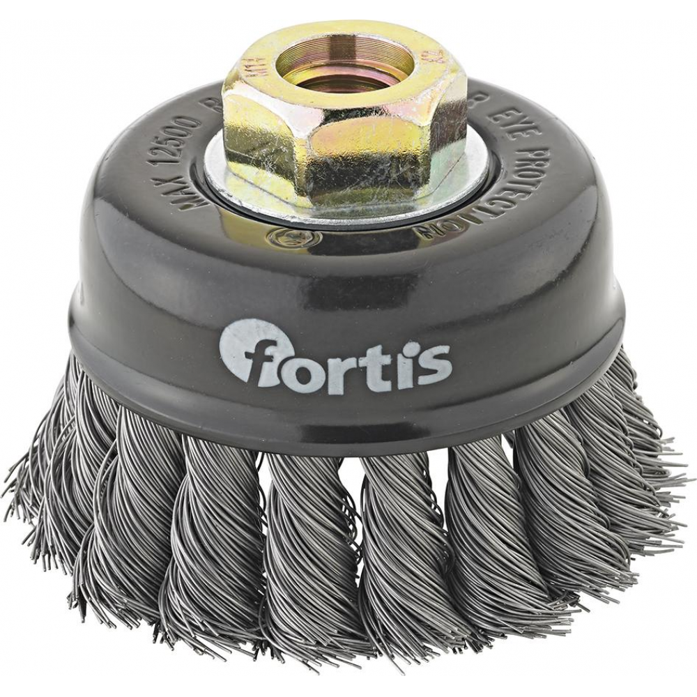 Topfbürste Topfzopfbürste Stahldraht80 x0,5 mm FORTIS