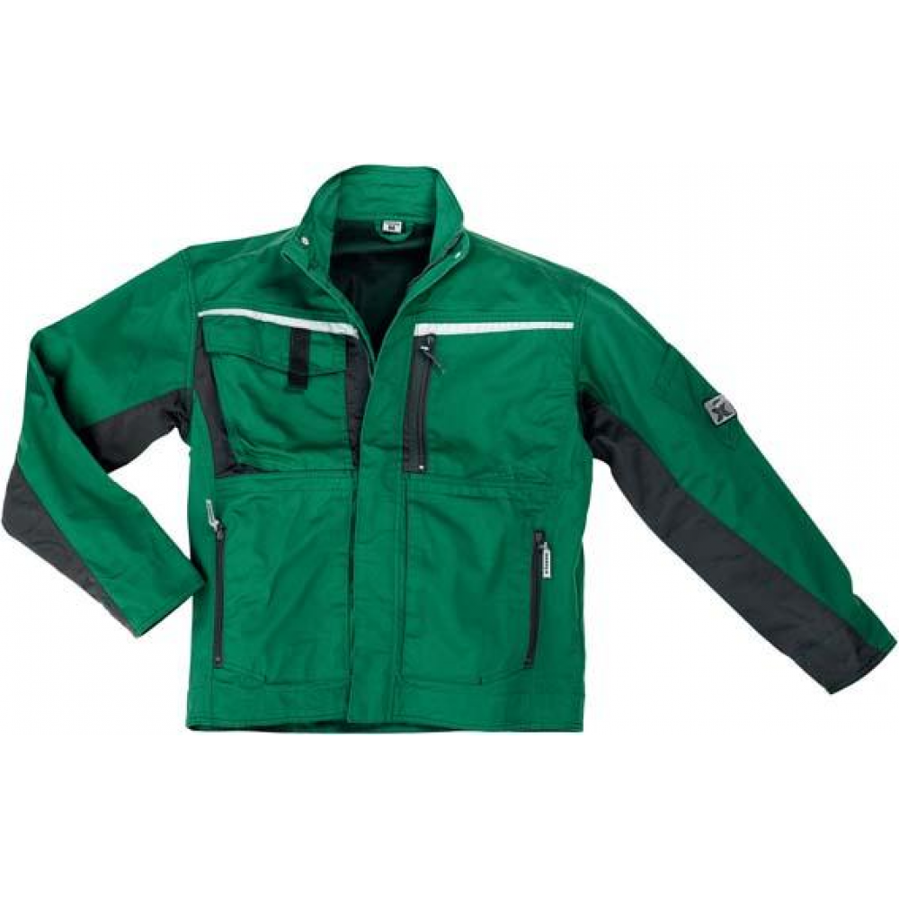 Arbeitsjacke CHAMP Gr, 2XL. grun/grau, Excess
