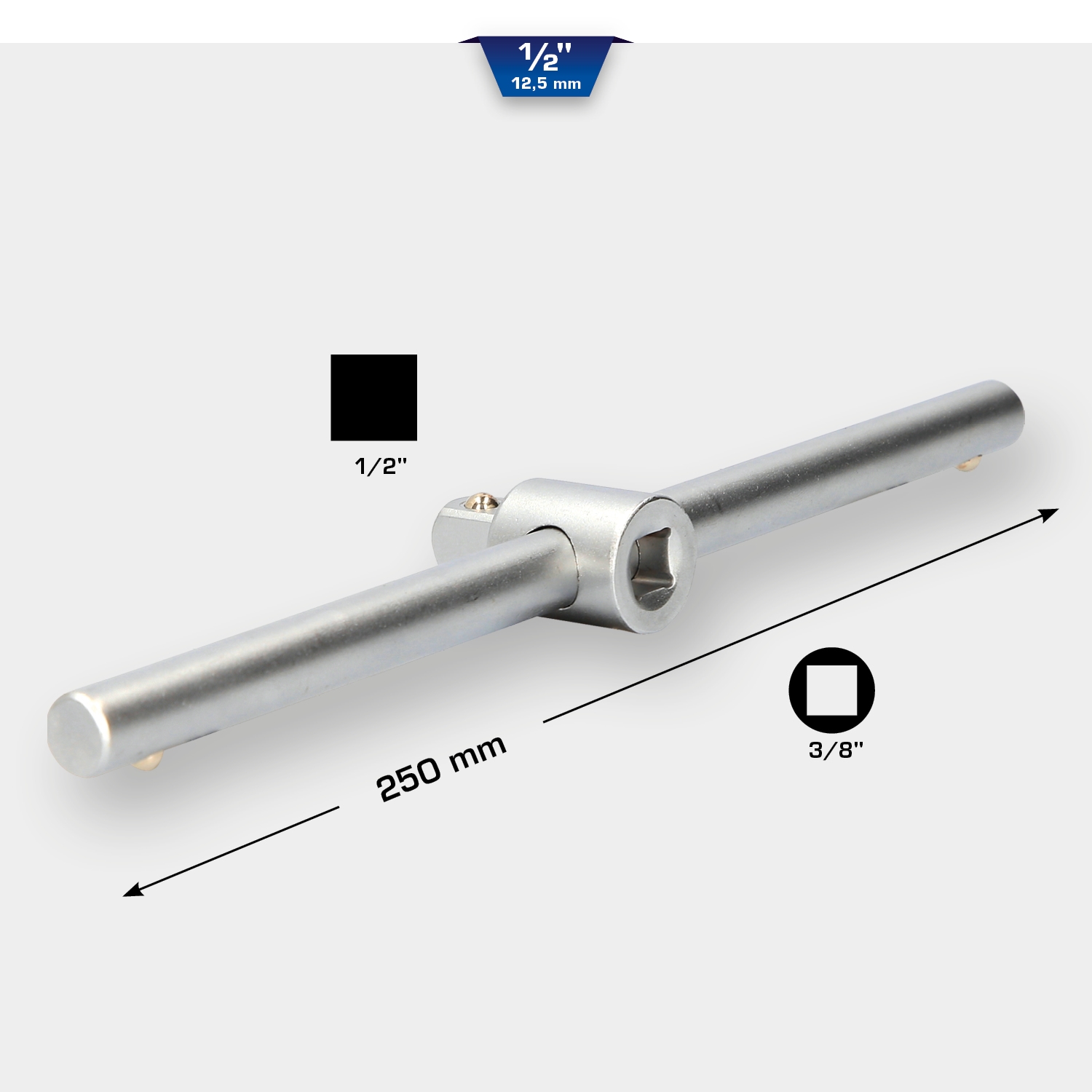 Brilliant Tools  1/2" Gleitgriff