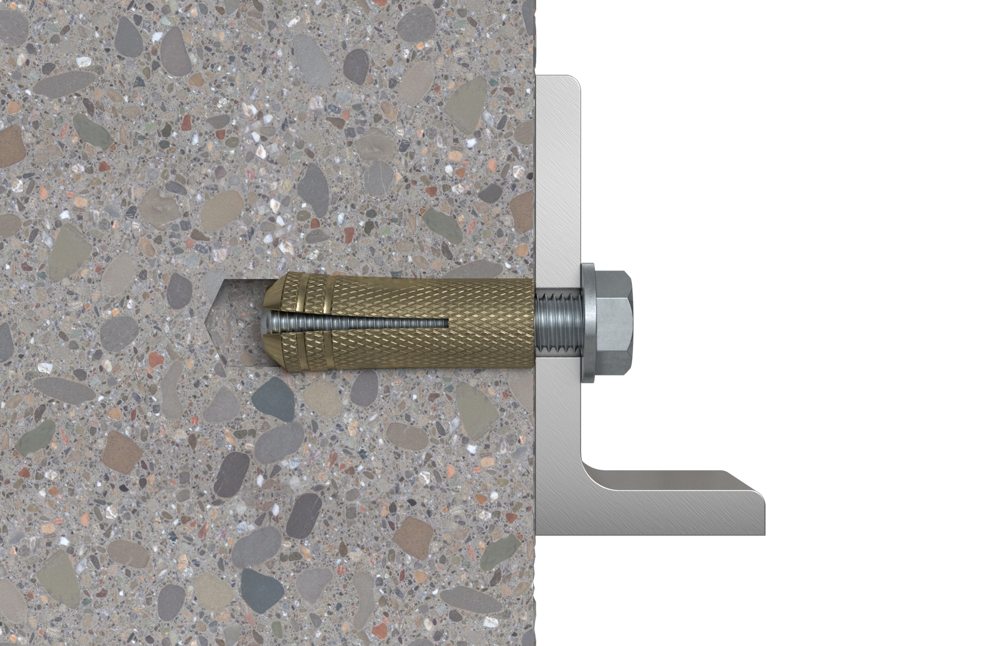 Fischer MS 5 x 18. Der Messing-Spreizdübel mit metrischem Gewinde
