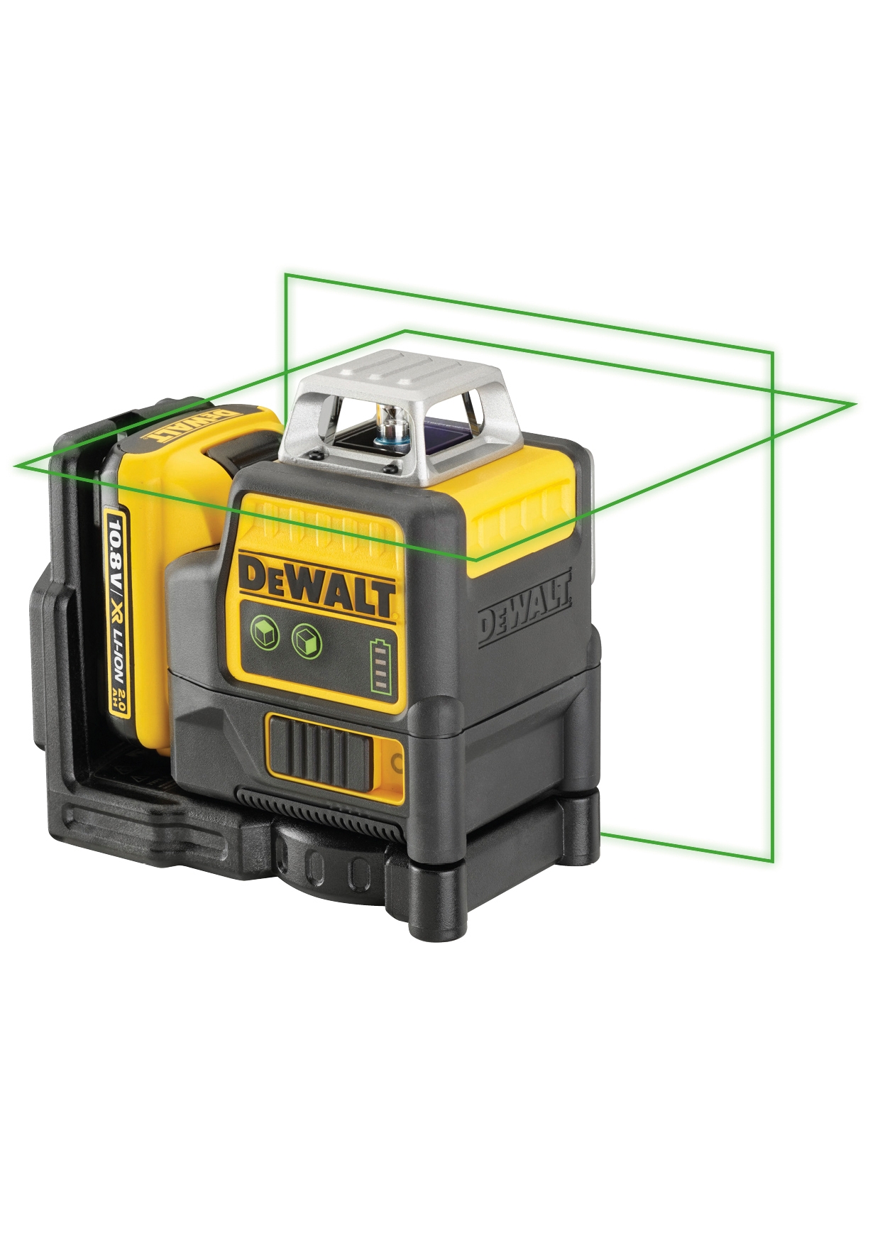 Dewalt DCE0811D1G-QW,  Linienlaser 2x360Grad, gruen,10,8V/2Ah, Linienlaser 2x360°, gruen,10,8V/2Ah