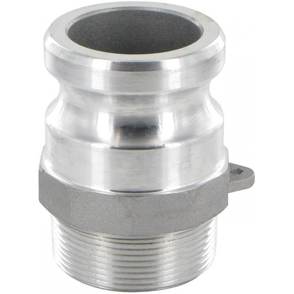Kamlok-Kupplung, Vaterteil Typ F, mit Außengewinde Kamlok DN40 AG, 1.1/2 Alu"