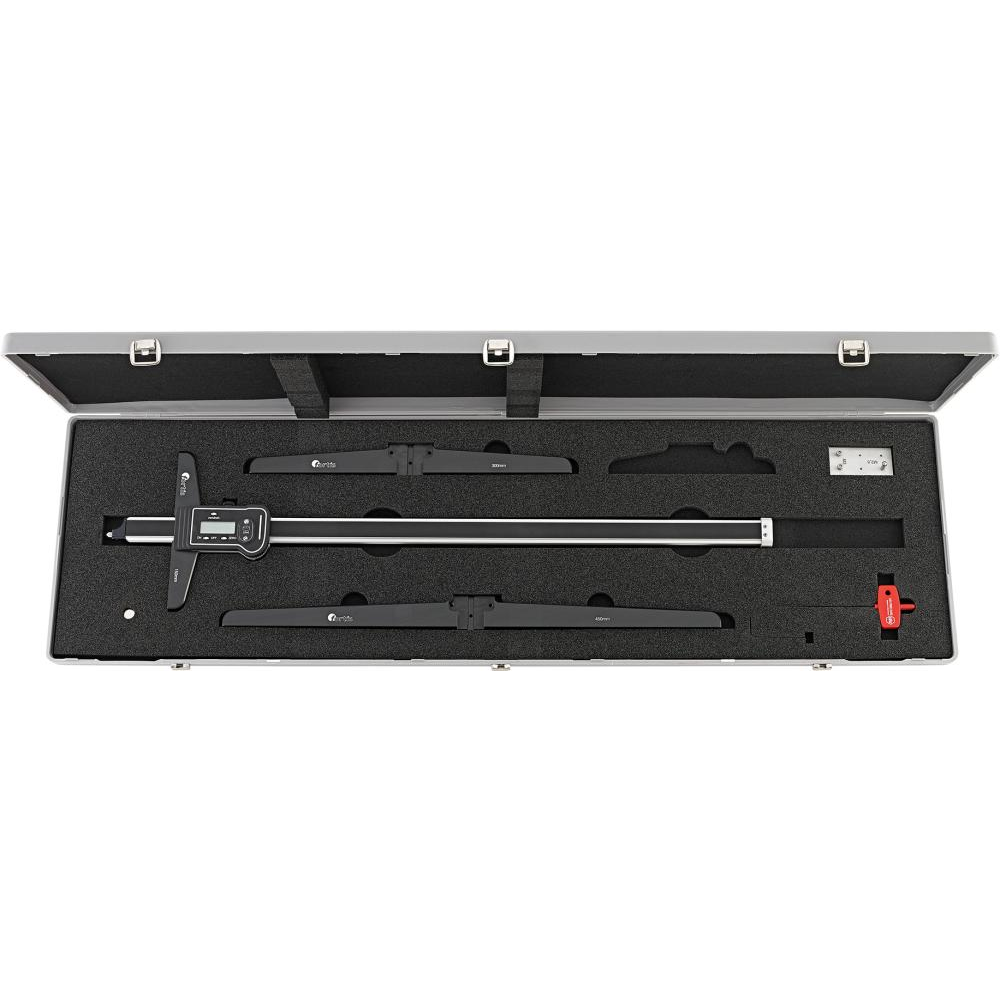Digital-Tiefenmessschieber-Satz, Leichtmetall Tiefenmessschieber-Set digital 500mm leichtbau FORTIS