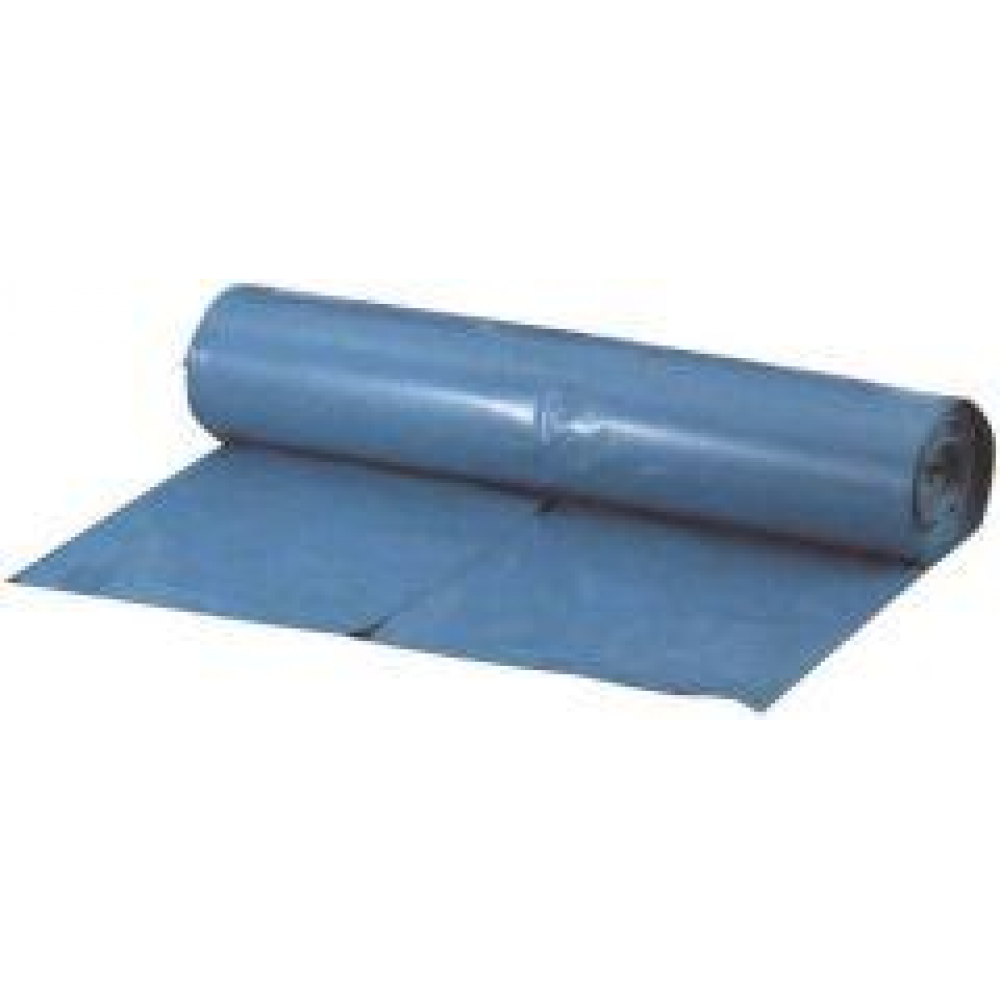 Müllsack, 120 Liter, Rollenware (PE) 800x1000 mm blau 45 my Rolle a 25 Stk