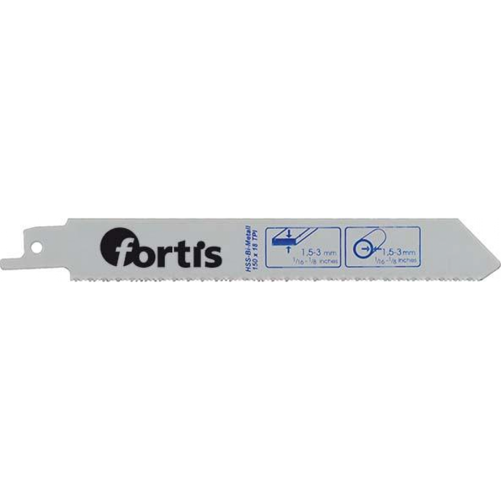 Säbelsägeblatt für Metall BIM 150/130/1,4 FORTIS