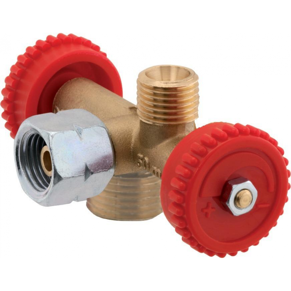 Abzweigventil PS 4 bar (09 706-00) Doppelabzweigventil 09-706 R1/4" GOK