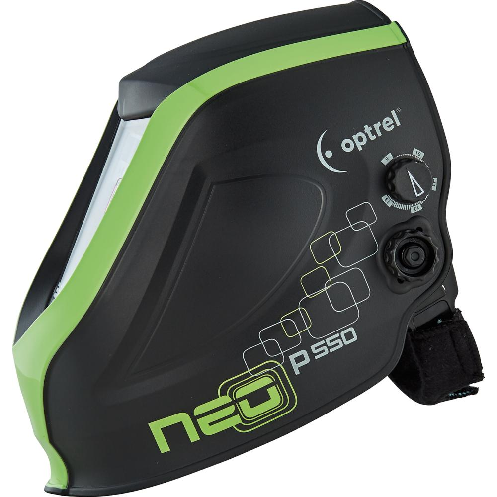 Schweißerhelm OPTREL neo p550 green schwarz/grün
