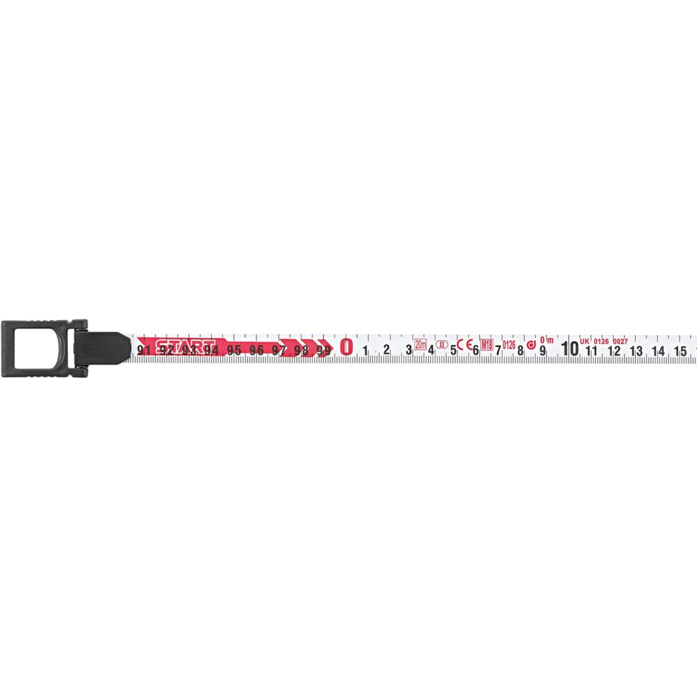 Kapselbandmaß Stahlband 20m x 13mm FORUM