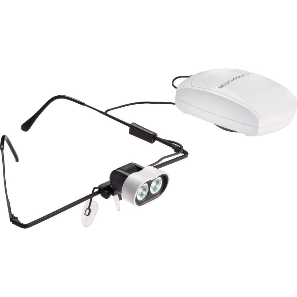 headlight LED mit Tragesystem für Nicht-Brillenträger Max Detail ESCHENBACH