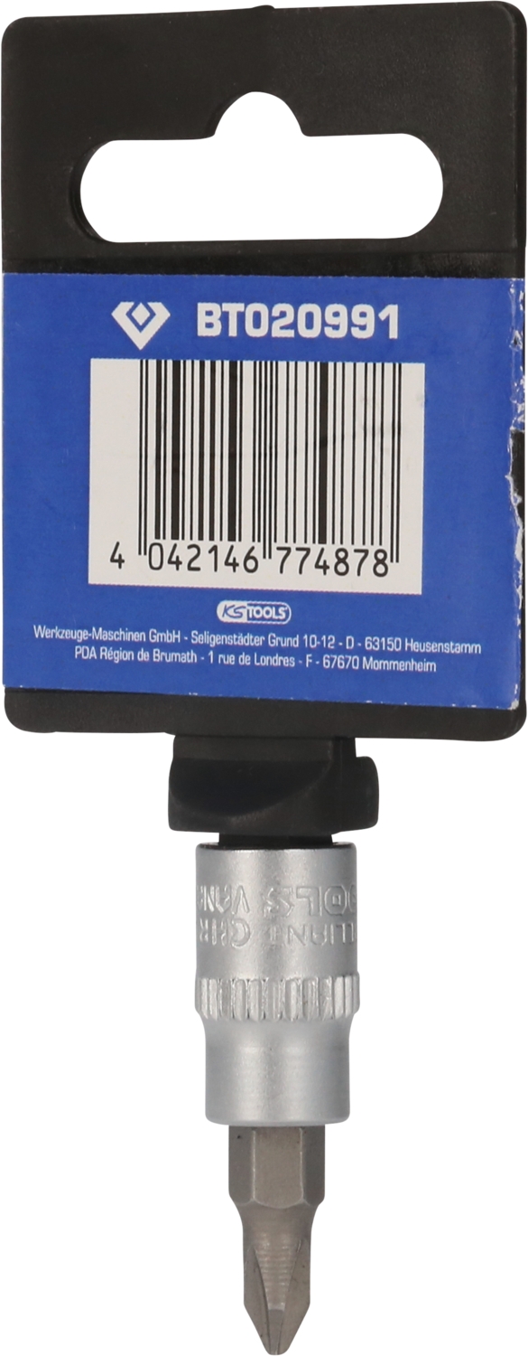 Brilliant Tools  1/4" PH Kreuzschlitz Bit-Stecknuss, PH1