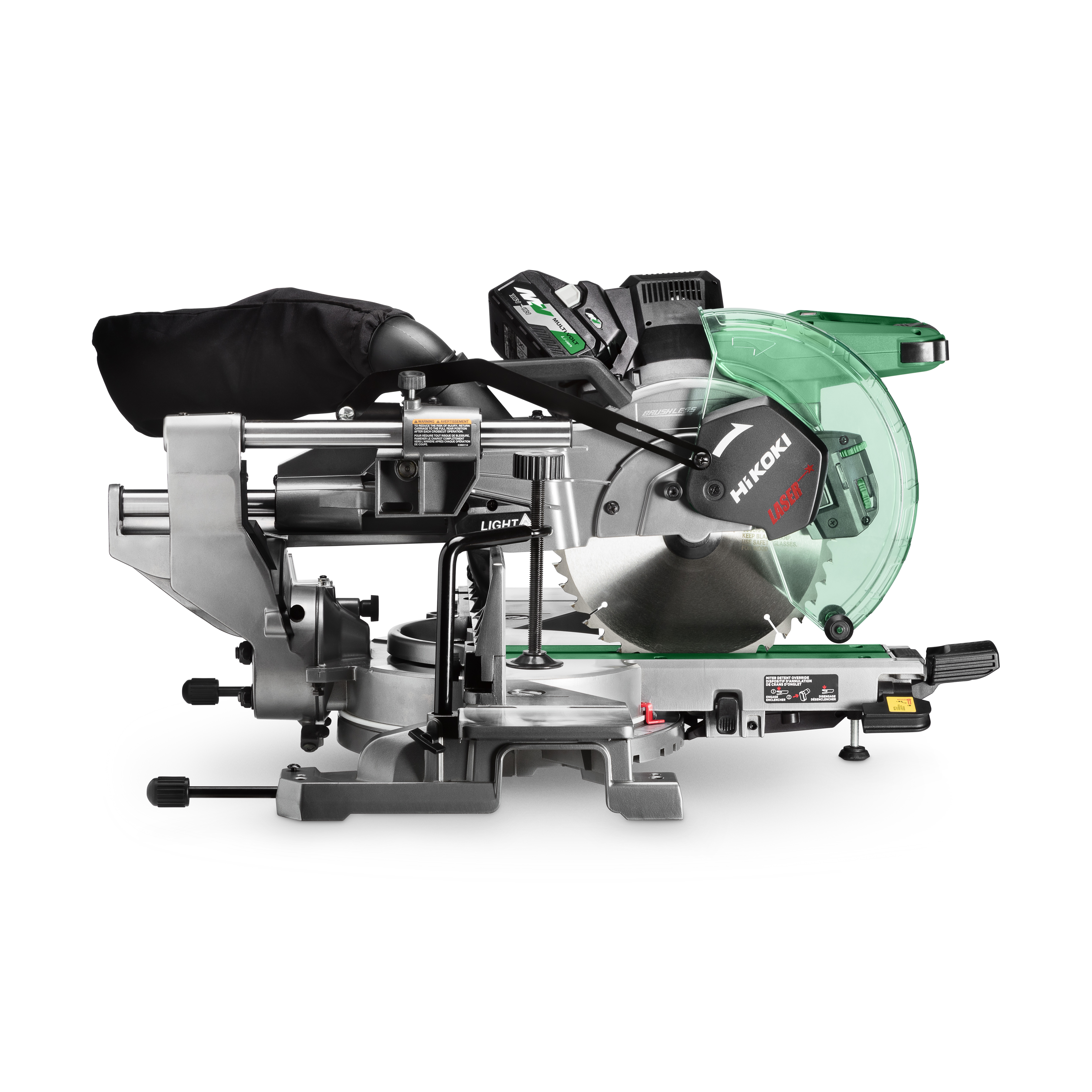 HiKOKI C3610DRA(Basic) (Karton), 36V Akku Paneelsäge (Bruschless), ohne Akku, ohne Ladegerät