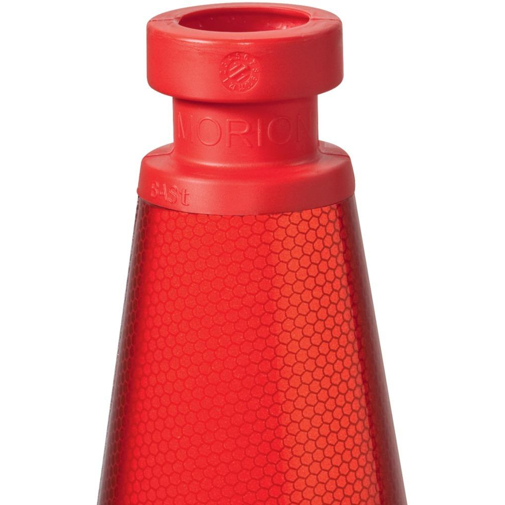Reflexkegel Modell MORION MORION-Reflexkegel-EU 750Typ A, rot-weiss reflekt