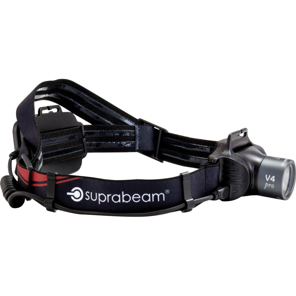 Akku-LED-Stirnlampe V4pro rechargeable Akku-Kopflampe 6-1000lm Suprabeam