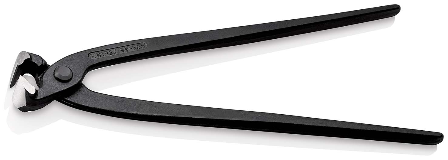 KNIPEX 99 00 300 SB Monierzange (Rabitz- oder Flechterzange) schwarz atramentiert 300 mm (SB-Karte/Blister)