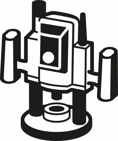 Bosch Hohlkehlenfräser, 8 mm, R1 6 mm, D 24,7 mm, L 13 mm, G 53 mm