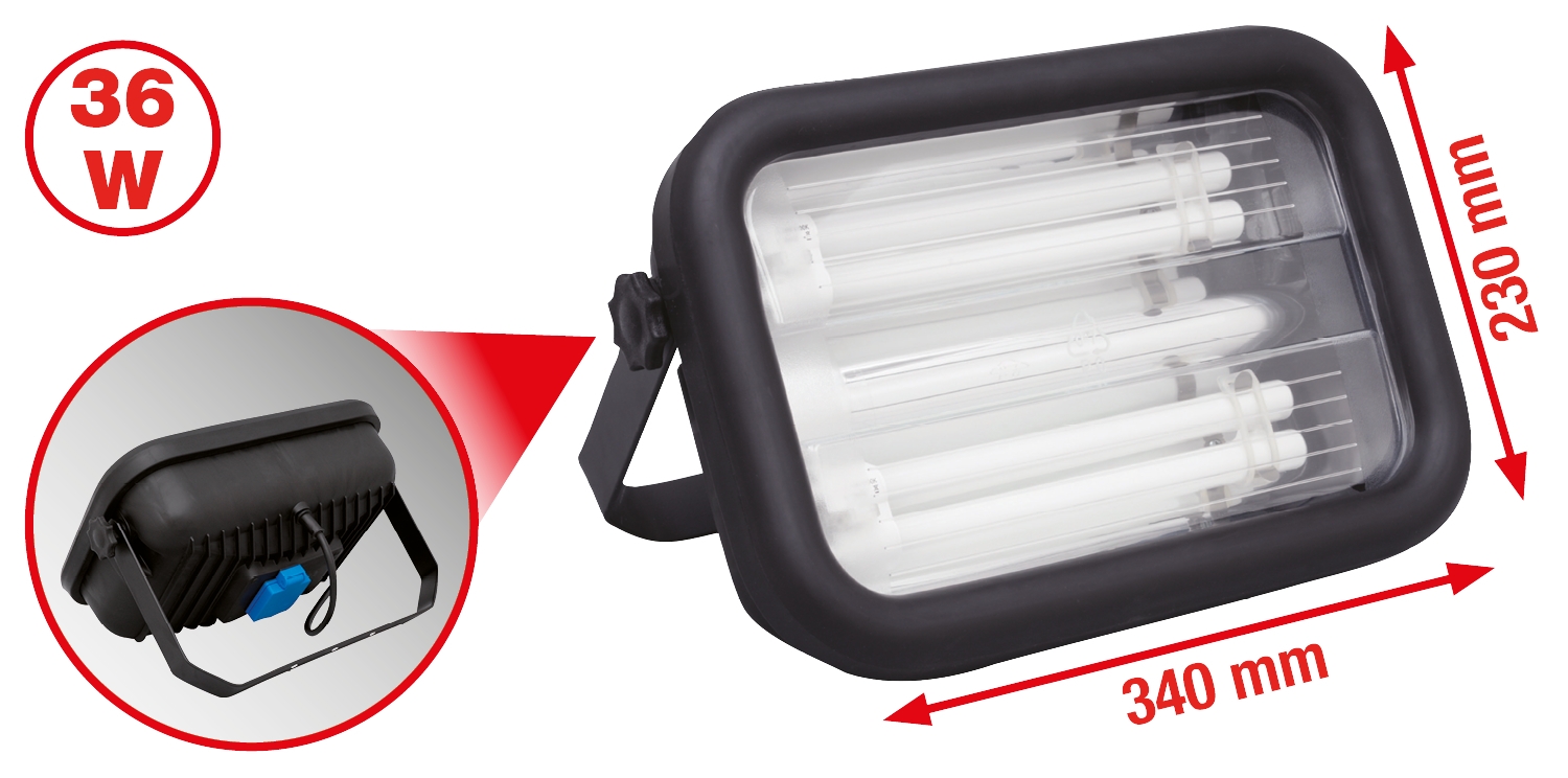 KSTOOLS Profi-Kaltlicht-Arbeitsleuchte 36 Watt