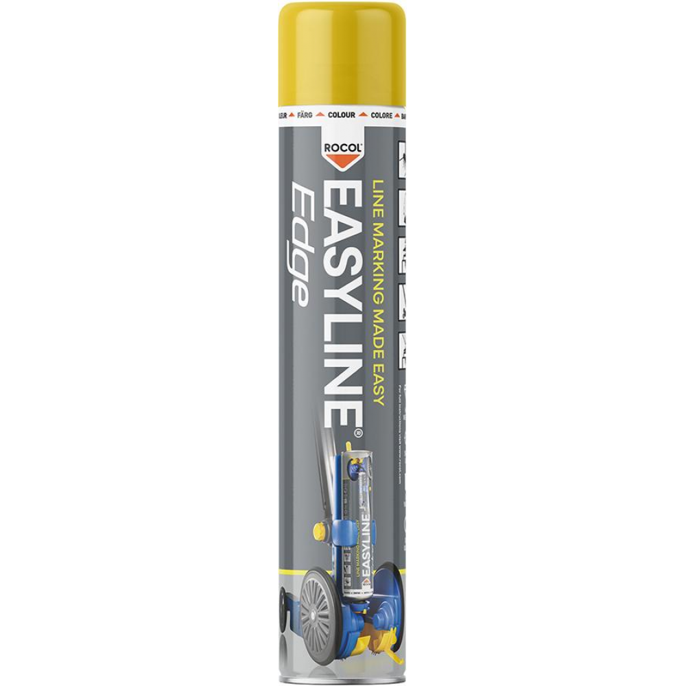 Easyline EDGE Linienmarkierungsspray Spezialfarbe gelb 751 ml RAL, 1023