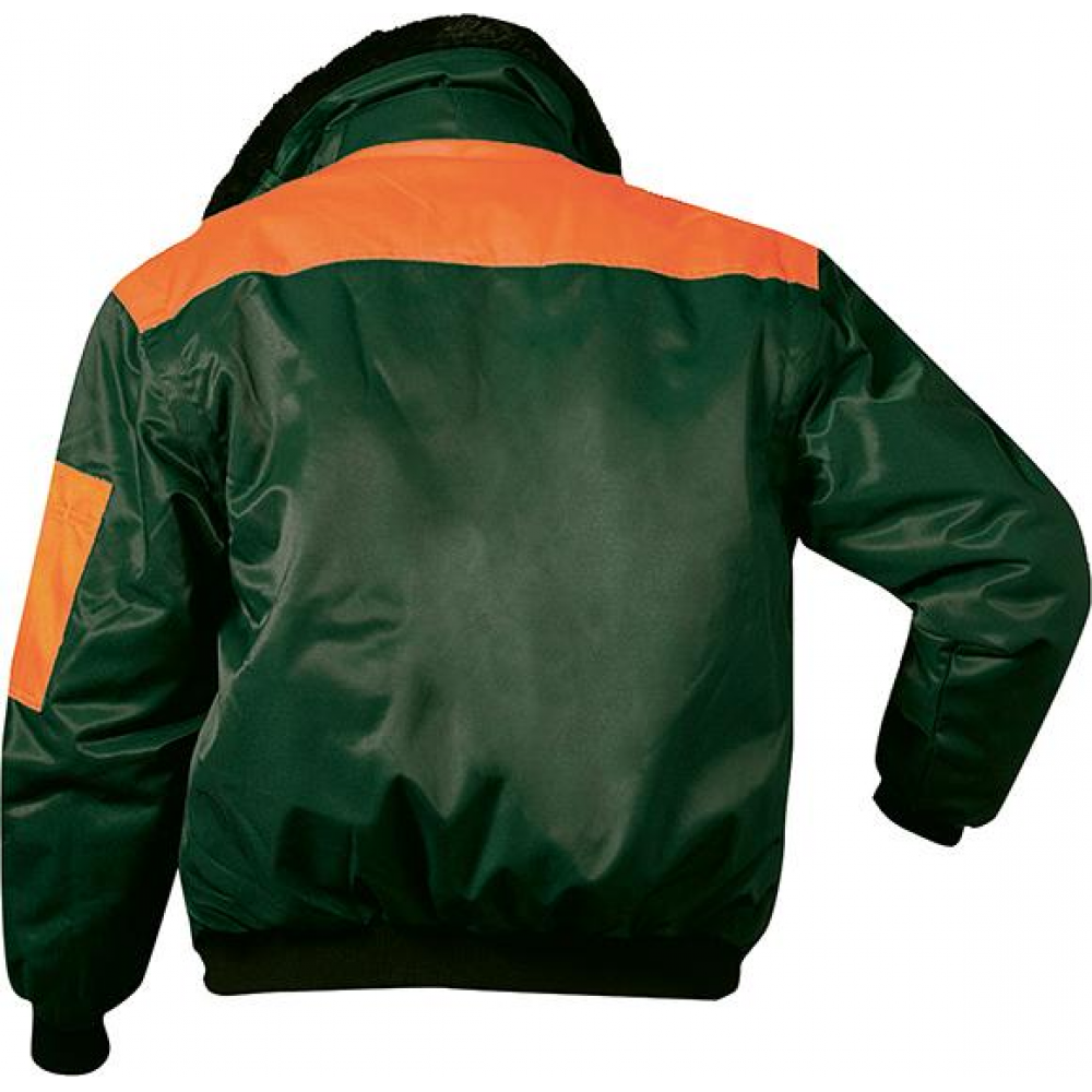 Pilotenjacke ROTDORN Gr.2XL, grün/orange